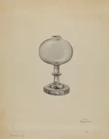 Spark Lamp, c. 1936. Creator: John Tarantino