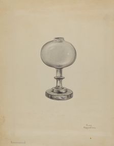 Spark Lamp, c. 1936. Creator: John Tarantino