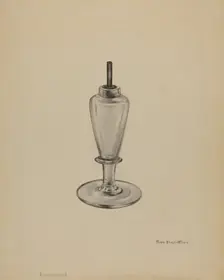 Spark Lamp, c. 1936. Creator: John Tarantino