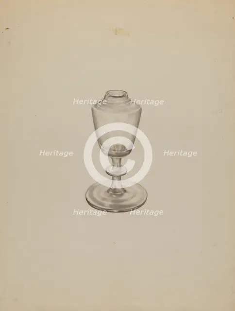 Spark Lamp, c. 1938. Creator: John Dana.