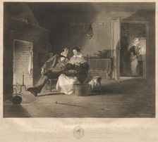 Sparking. Creator: Alfred Jones (American, 1819-1900)