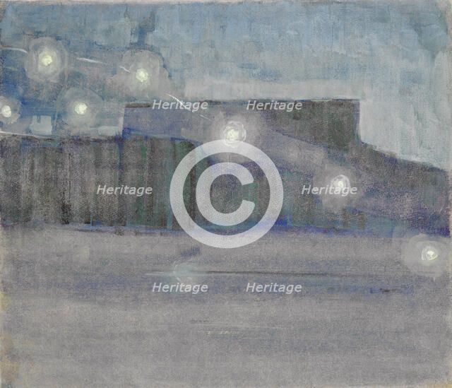 Sparks II , 1906. Creator: Ciurlionis, Mikalojus Konstantinas (1875-1911).