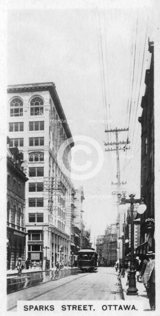 Sparks Street, Ottawa, Canada, c1920s. Artist: Unknown