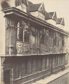Sparrowe's House, 1853. Creator: Robert Charles Ransome