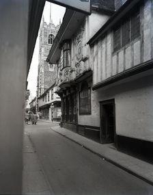 Sparrowe's House, Buttermarket, Ipswich, Suffolk, c1955. Creator: Arthur Charles Kirby Ware