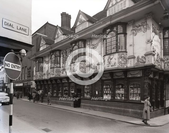 Sparrowe's House, Buttermarket, Ipswich, Suffolk, c1955.  Creator: Arthur Charles Kirby Ware.
