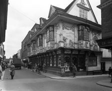 Sparrowe's House, Buttermarket, Ipswich, Suffolk, c1955. Creator: Arthur Charles Kirby Ware