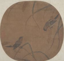 Sparrows and Millet. Creator: Unknown