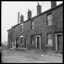 Sparrow Street, Long Sight, Royton, Oldham, Greater Manchester, 1966-1974. Creator: Eileen Deste