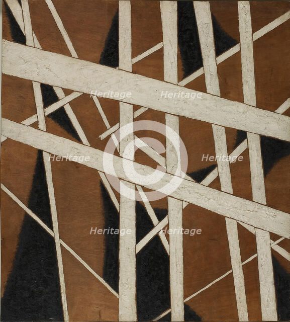 Spatial Force Construction, 1921. Creator: Popova, Lyubov Sergeyevna (1889-1924).