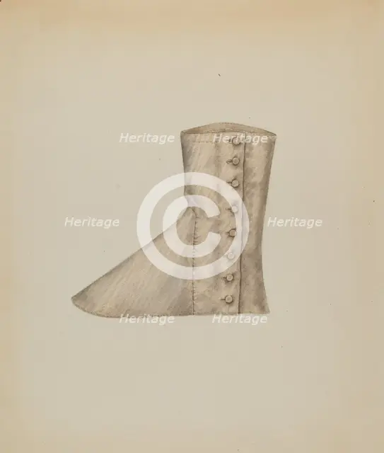 Spats, 1935/1942. Creator: Melita Hofmann.