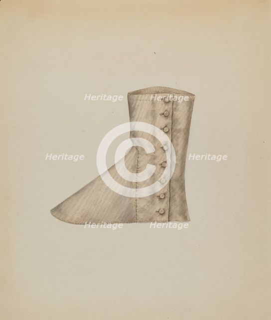 Spats, 1935/1942. Creator: Melita Hofmann.
