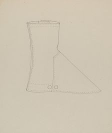 Spats or Gaiters, 1935/1942. Creator: Unknown