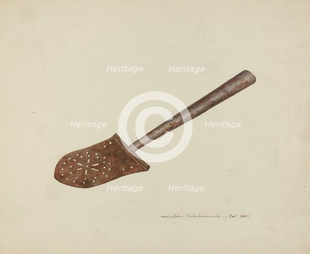 Spatula, c. 1939. Creator: John Swientochowski.
