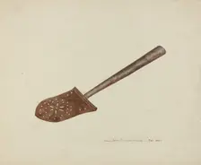 Spatula, c. 1939. Creator: John Swientochowski