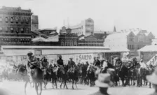 Special Troopers in Albert Square, 1912 Strike. Creator: Unknown