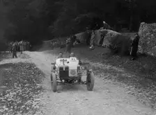 Special trials car competing in a motoring trial, Nailsworth Ladder, Gloucestershire, 1930s.. Artist: Bill Brunell