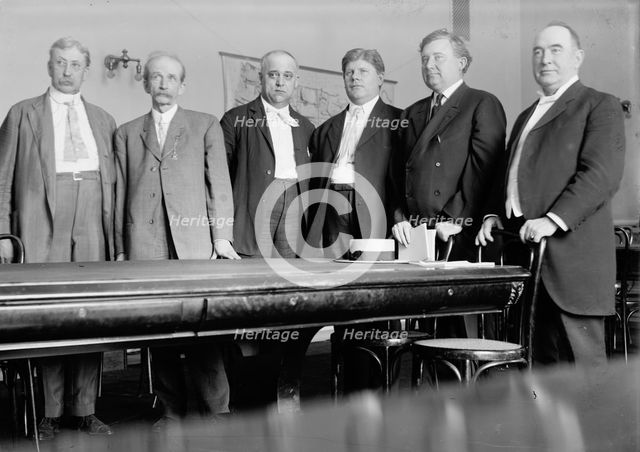 Special Committee On The Investigation of The U.S. Steel Corp, January 12, 1912. Creator: Harris & Ewing.