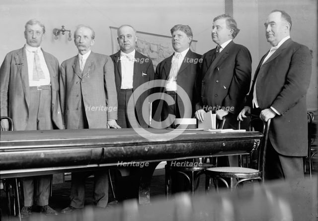 Special Committee On The Investigation of The U.S. Steel Corp., January 12, 1912.  Creator: Harris & Ewing.
