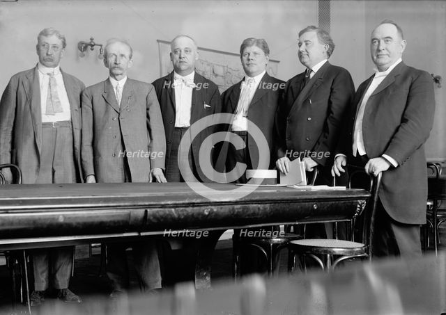 Special Committee On The Investigation of The U.S. Steel Corp., January 12, 1912.  Creator: Harris & Ewing.