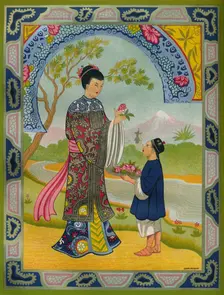 Special M.G. Litho. Poster Paper - Olive & Partington Ltd. advert 1910