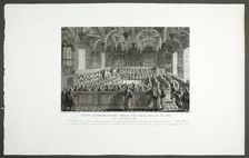 Special Meeting Held by Louis XVI at the Palace, 1798-1804. Creator: Claude Niquet I