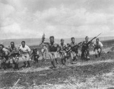 Special Night Squads training in Palestine, late 1930s. Creator: Unknown
