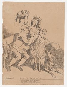 Special Pleading, [March 1780]., [March 1780]. Creator: Thomas Rowlandson
