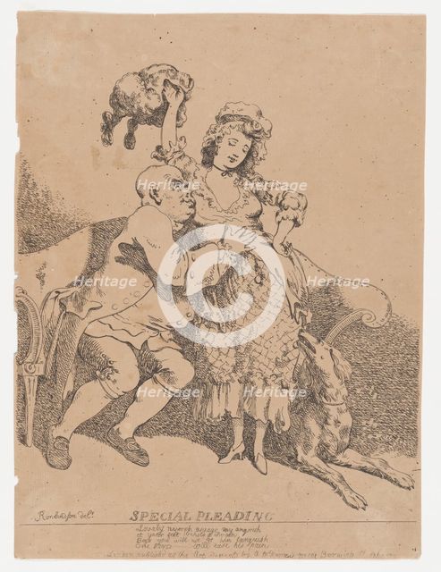 Special Pleading, [March 1780]., [March 1780]. Creator: Thomas Rowlandson.