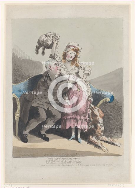 Special Pleading, March 1780., March 1780. Creator: Thomas Rowlandson.