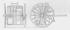 Specification Drawings for Hansom's Cab, 1834 1834, (1904). Artists: Joseph Hansom, Unknown