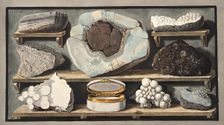 Specimens of curious stones found by the Author on Mount Vesuvius, 1776