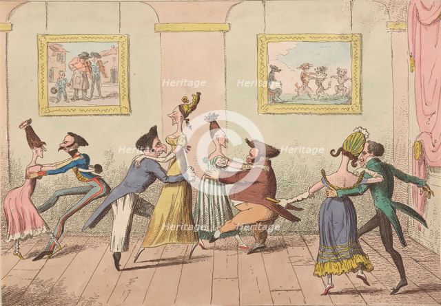 Specimens of waltzing, 1817.