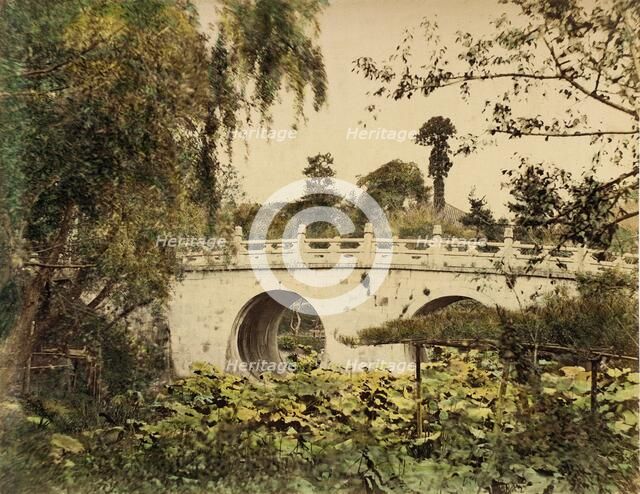 Spectacle Bridge of Otani, 1865. Creator: Unknown.