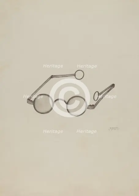 Spectacles, 1941. Creator: Dorothy Dwin.