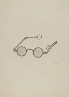 Spectacles, 1941. Creator: Dorothy Dwin