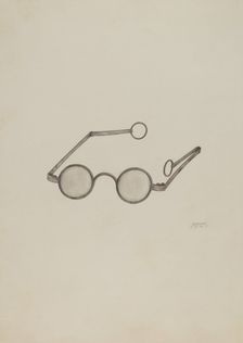 Spectacles, 1941. Creator: Dorothy Dwin