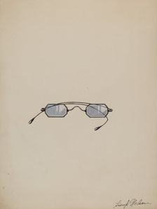 Spectacles, c. 1936. Creator: Frank Nelson
