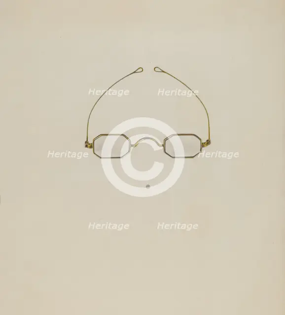 Spectacles, c. 1937. Creator: William High.