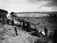 Spectators at the Kop Hill Climb, near Princes Risborough, Buckinghamshire, 1922