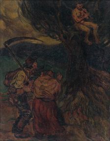 Specter, around 1919. Creator: Gustav Mally