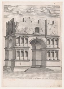 Speculum Romanae Magnificentiae: Temple of Janus, 1564., 1564. Creator: Anon
