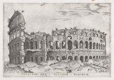 Speculum Romanae Magnificentiae: The Coloseum, 16th century., 16th century. Creator: Anon