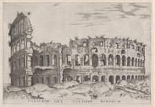 Speculum Romanae Magnificentiae: The Colosseum, 16th century., 16th century. Creator: Anon