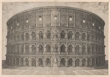 Speculum Romanae Magnificentiae: The Colosseum, 16th century., 16th century. Creator: Anon