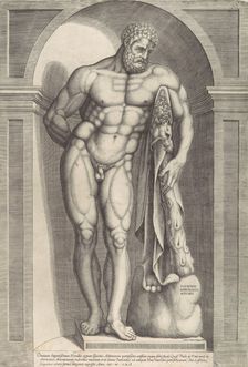 Speculum Romanae Magnificentiae: The Farnese Hercules, 1562., 1562. Creator: Jacob Bos