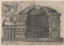 Speculum Romanae Magnificentiae: The Pantheon, 16th century., 16th century. Creator: Anon
