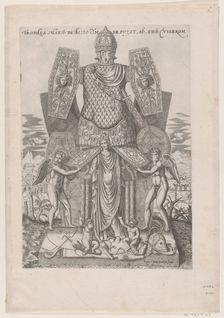 Speculum Romanae Magnificentiae: Trophies of Marius, late 16th century., late 16th century. Creator: Anon