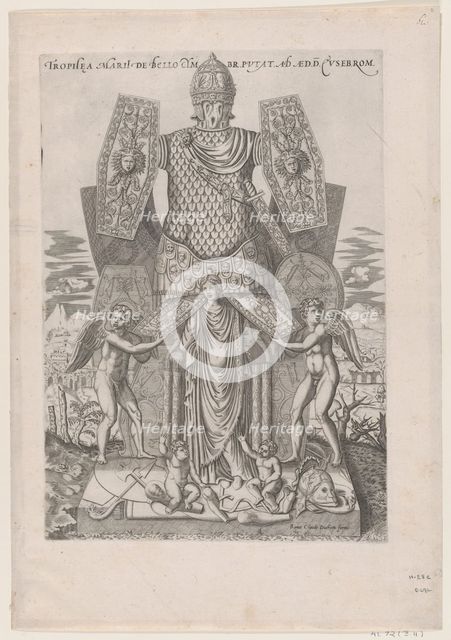 Speculum Romanae Magnificentiae: Trophies of Marius, late 16th century., late 16th century. Creator: Anon.