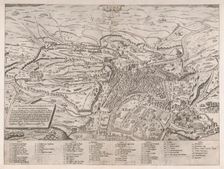 Speculum Romanae Magnificentiae: View of Rome from the North, 1561., 1561. Creator: Sebastiano di Re